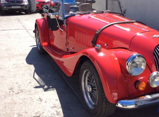 REPAIRS TO MORGAN PLUS 4 ROADSTER