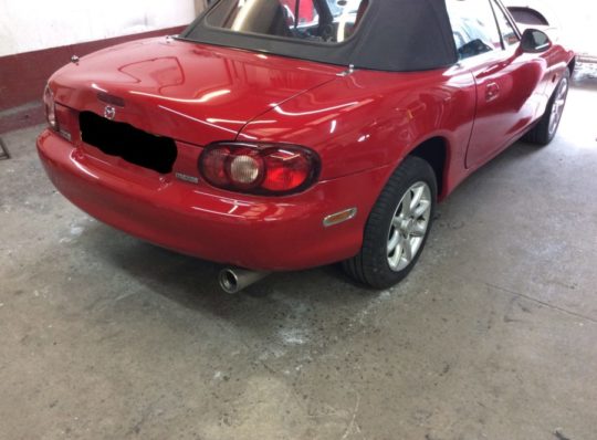 MAZDA MX-5 SILL & WHEEL ARCH CORROSION REPAIRS